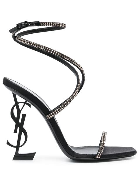 ysl heel sandals sale|saint laurent farrah sandals.